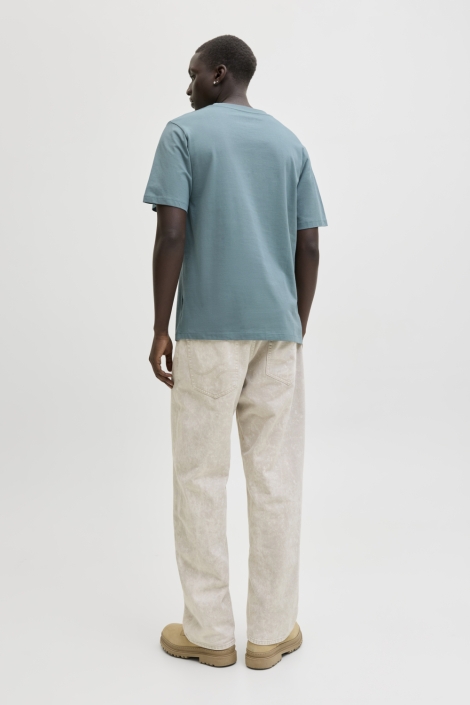 Jack & Jones groene heren t-shirt | Model