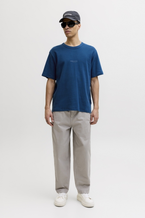 Jack & Jones blauwe heren t-shirt | Model