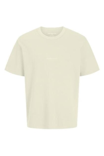 Jack & Jones T-shirt JCOCLUB STRUCTURE TEE SS CREW NECK 12289941 SWEET CORN