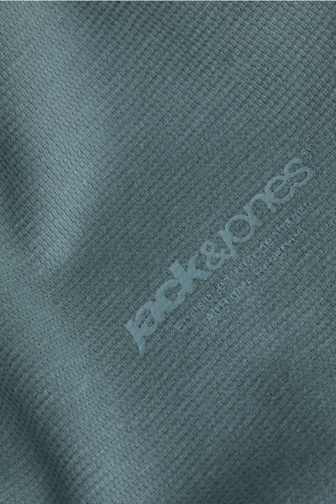 Jack & Jones groene heren t-shirt | Close up