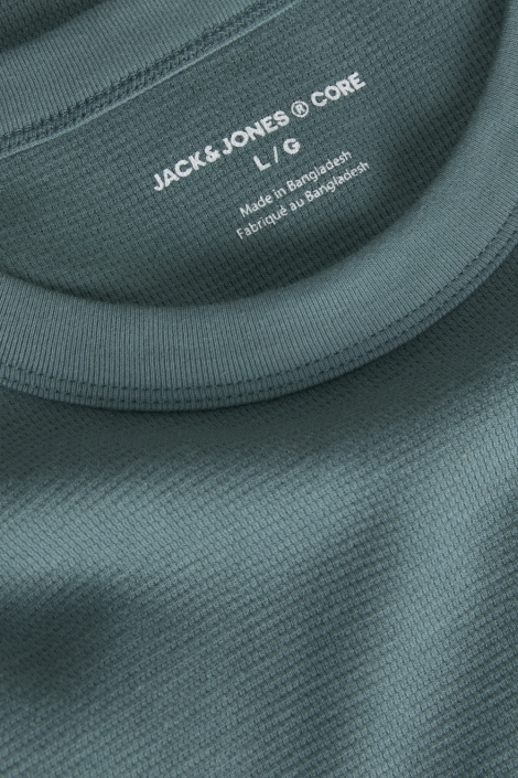 Jack & Jones groene heren t-shirt | Kleurstaal