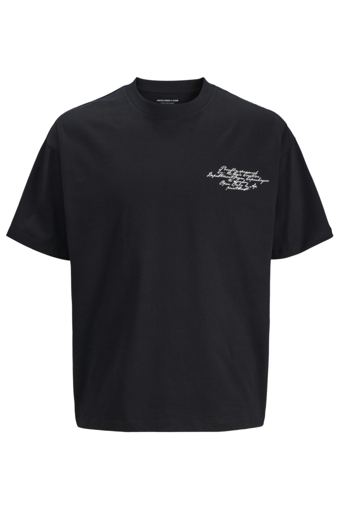 Jack & Jones zwarte heren t-shirt | Vooraanzicht