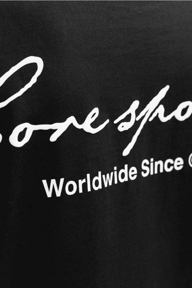 Jack & Jones zwarte heren t-shirt | Close up