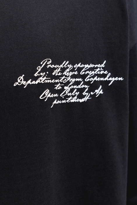 Jack & Jones zwarte heren t-shirt | Kleurstaal