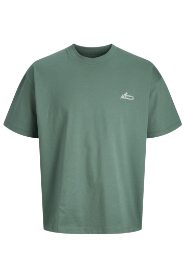 Jack & Jones T-shirt JCODUST SCRIPT BACK TEE SS CREW NEC 12292982 NORTH ATLANTIC