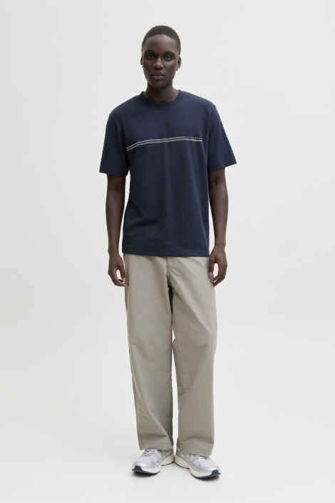 Jack & Jones blauwe heren t-shirt | Model