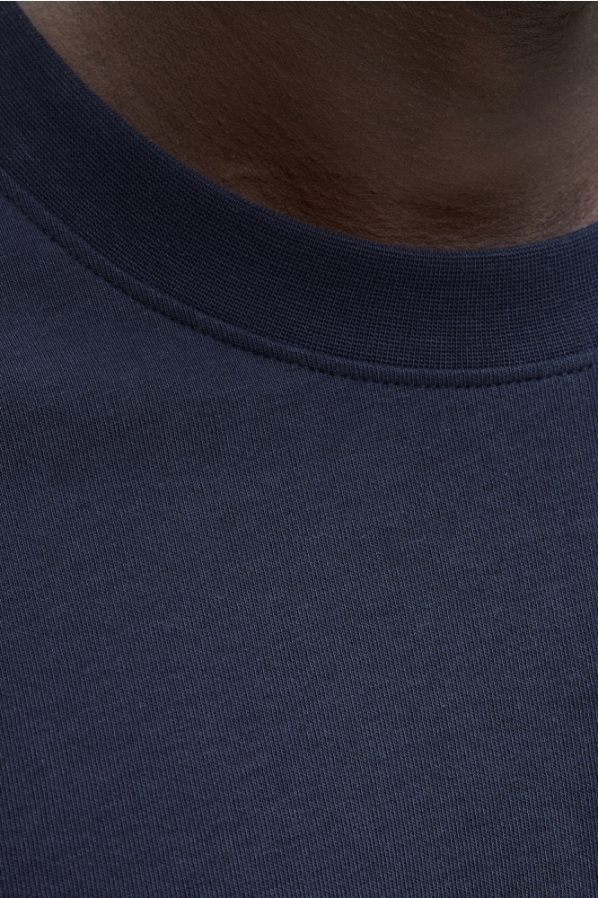 Jack & Jones blauwe heren t-shirt | Close up