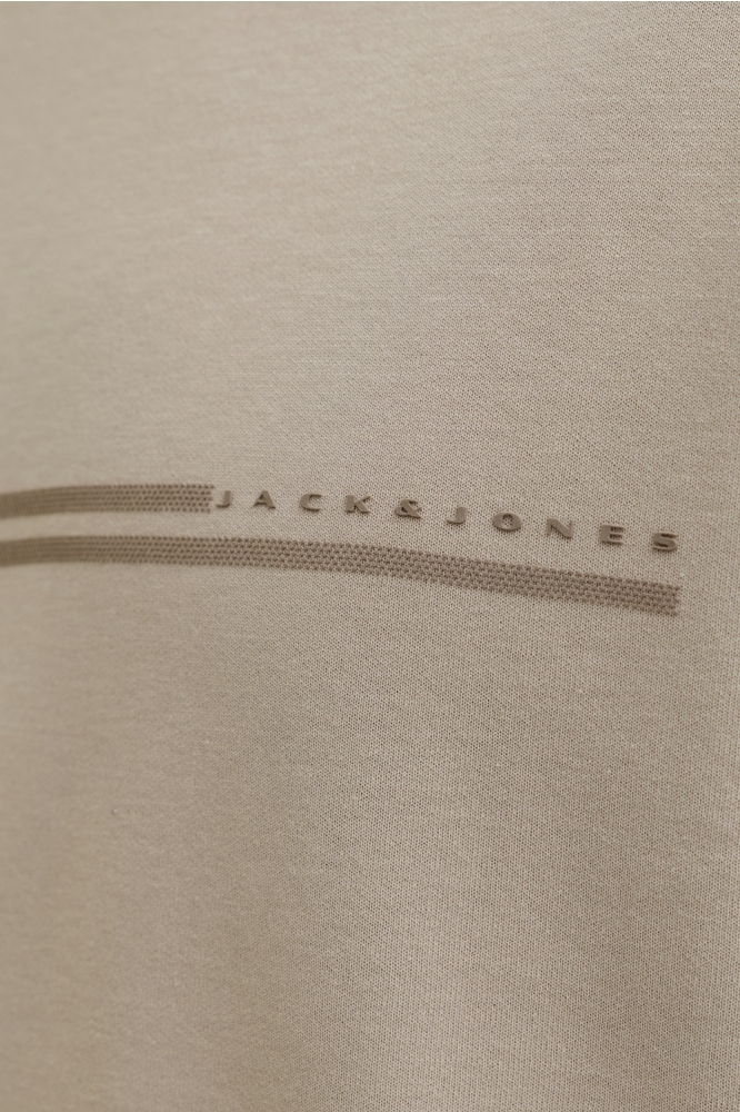 Jack & Jones beige heren t-shirt | Unique Selling Point