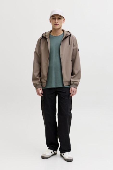 Jack & Jones groene heren t-shirt | Model