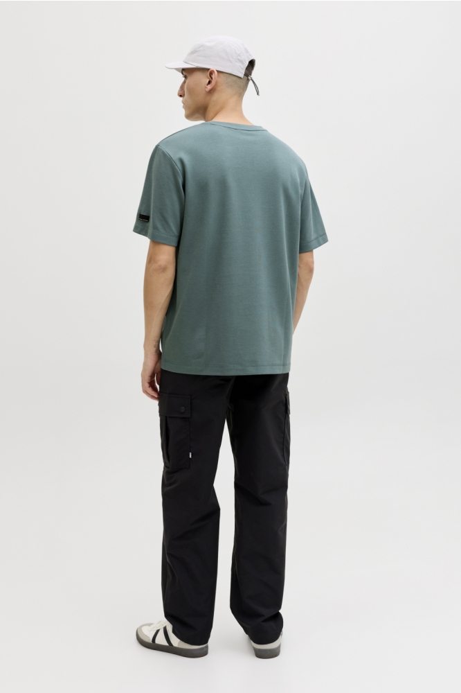 Jack & Jones groene heren t-shirt | Model