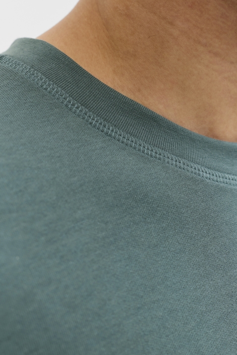Jack & Jones groene heren t-shirt | Kleurstaal