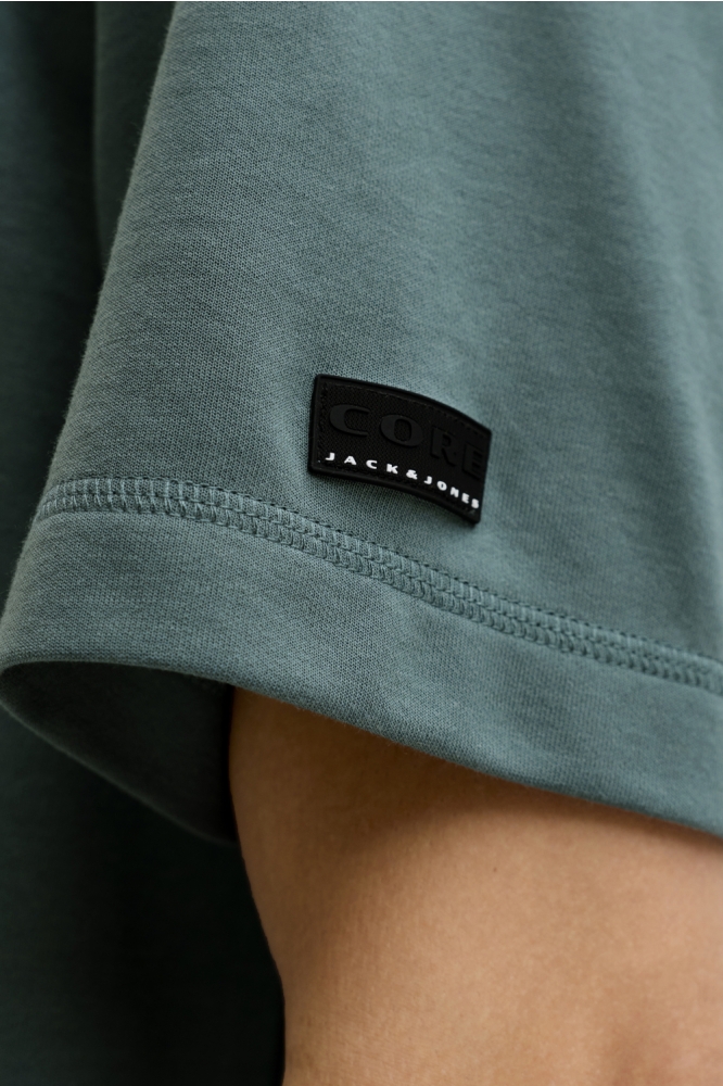 Jack & Jones groene heren t-shirt | Close up