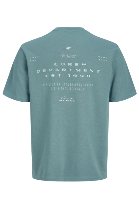 Jack & Jones groene heren t-shirt | Achteraanzicht