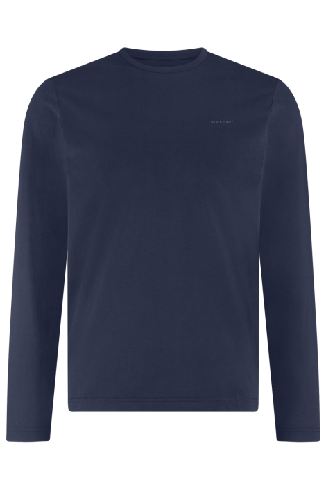 State of Art blauwe heren t-shirt | Vooraanzicht