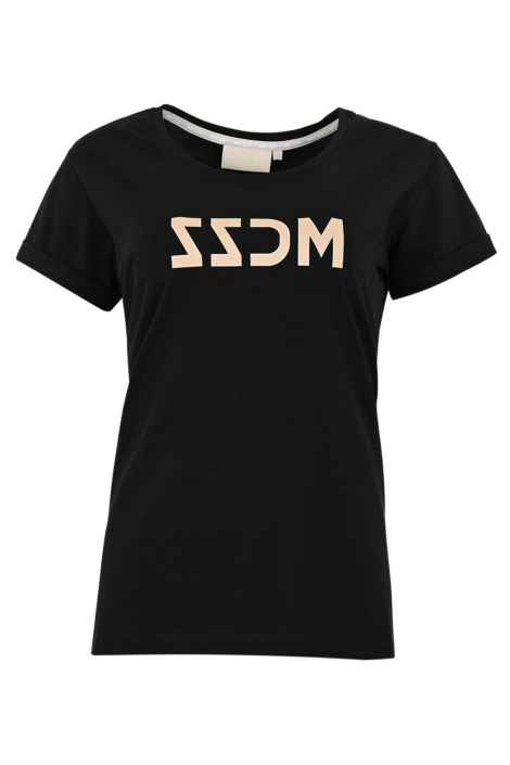 Maicazz zwarte dames t-shirt | Vooraanzicht