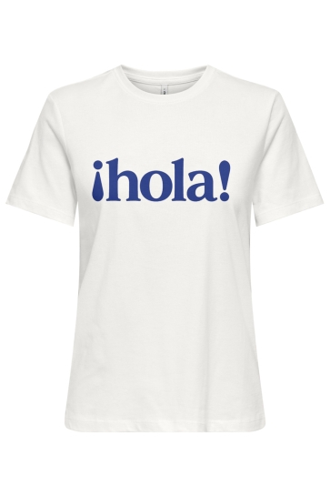 Only onlcleo s/s printed tee jrs outlet Wit