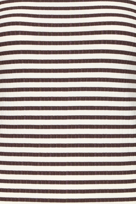 Ichi beige dames t-shirt | Close up