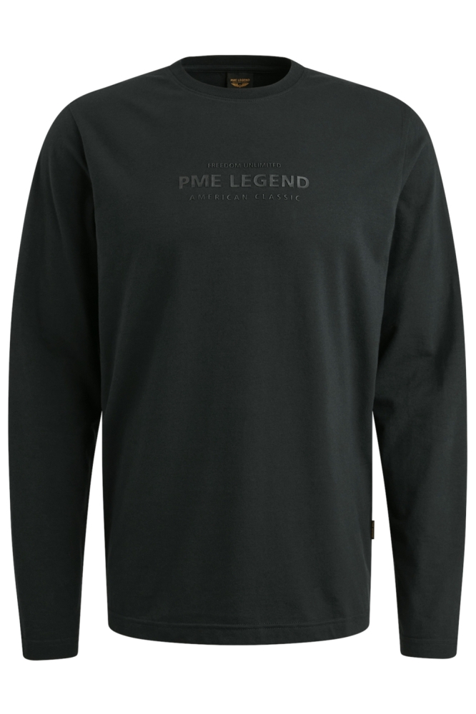 PME legend blauwe heren t-shirt | Vooraanzicht