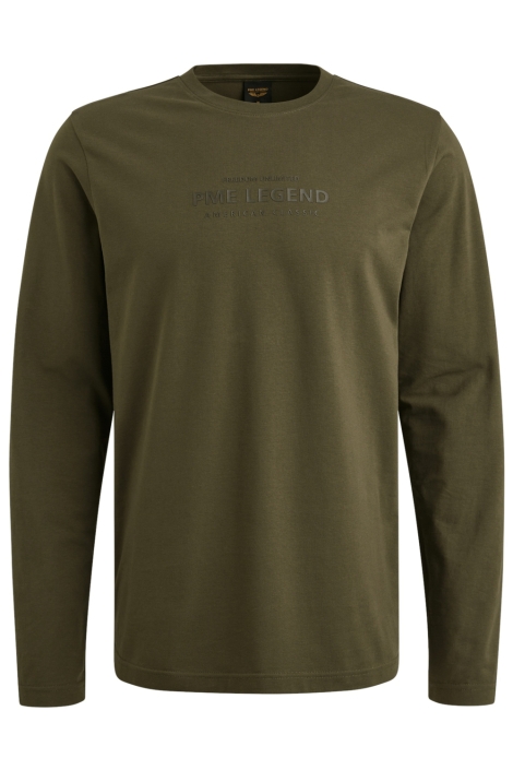 PME legend groene heren t-shirt | Vooraanzicht