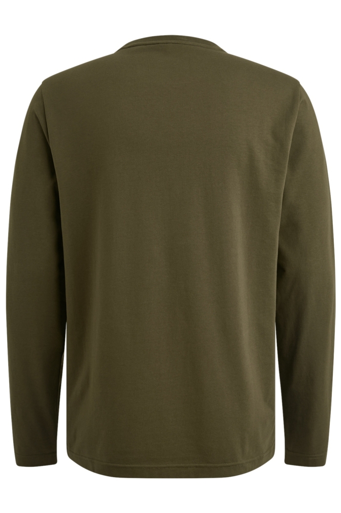 PME legend groene heren t-shirt | Achteraanzicht