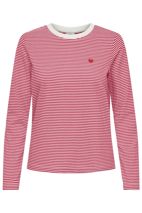 Jacqueline de Yong witte dames t-shirt | Vooraanzicht