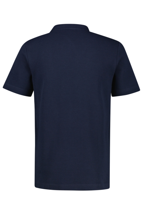 Lerros blauwe heren t-shirt | Achteraanzicht