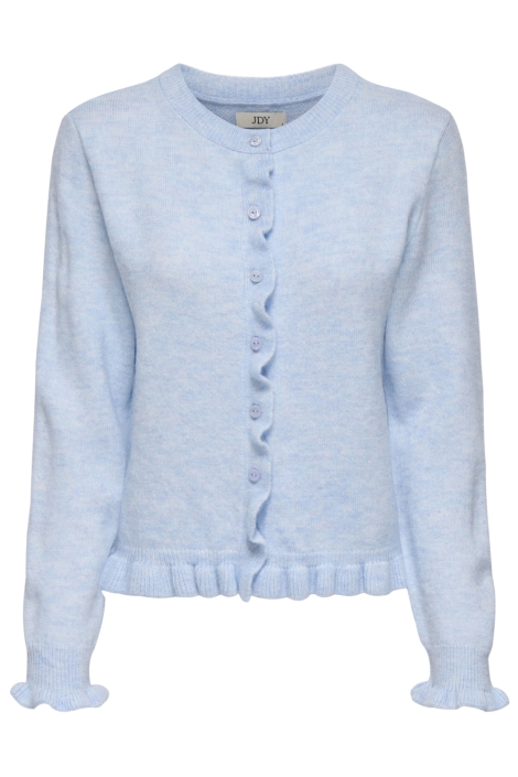 Jacqueline de Yong blauwe dames vest | Vooraanzicht