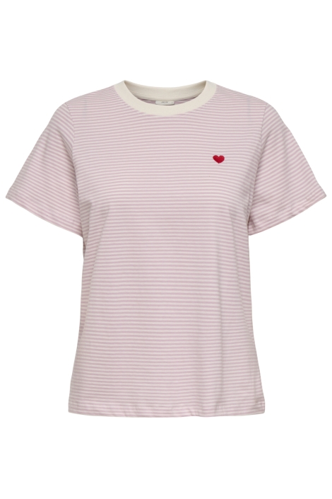 Jacqueline de Yong witte dames t-shirt | Vooraanzicht