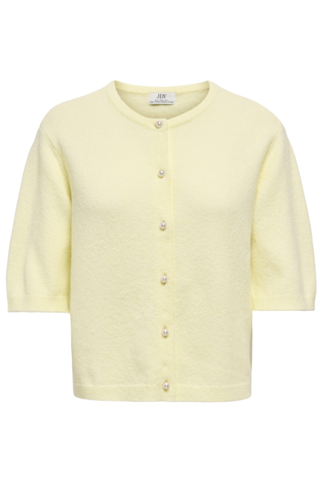 Jacqueline de Yong gele dames vest | Vooraanzicht