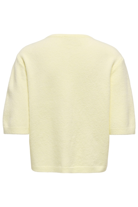 Jacqueline de Yong gele dames vest | Achteraanzicht