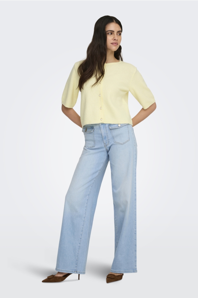 Jacqueline de Yong gele dames vest | Model