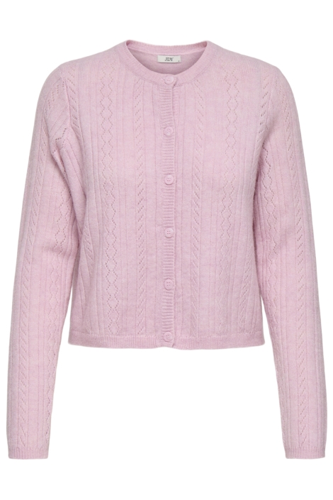 Jacqueline de Yong roze dames vest | Vooraanzicht