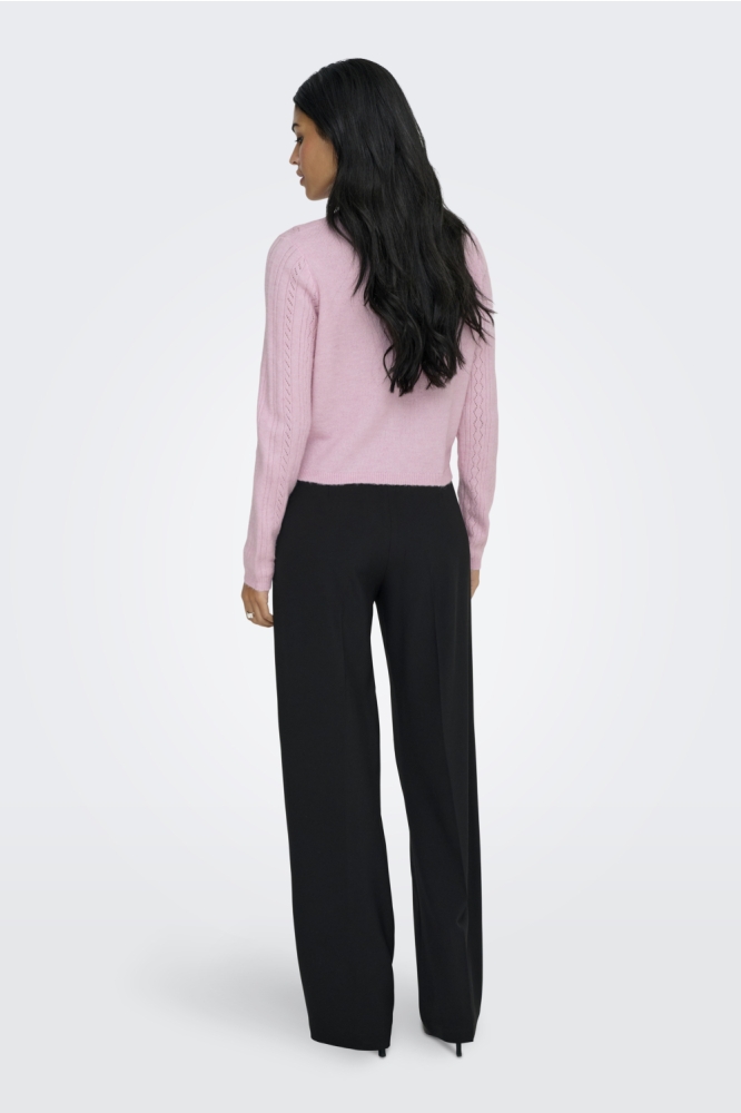 Jacqueline de Yong roze dames vest | Model