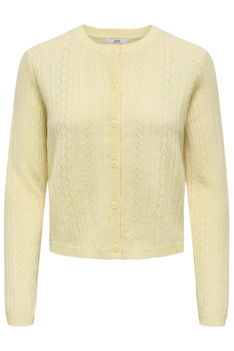 Jacqueline de Yong gele dames vest | Vooraanzicht