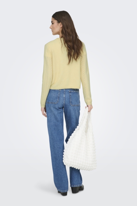 Jacqueline de Yong gele dames vest | Model