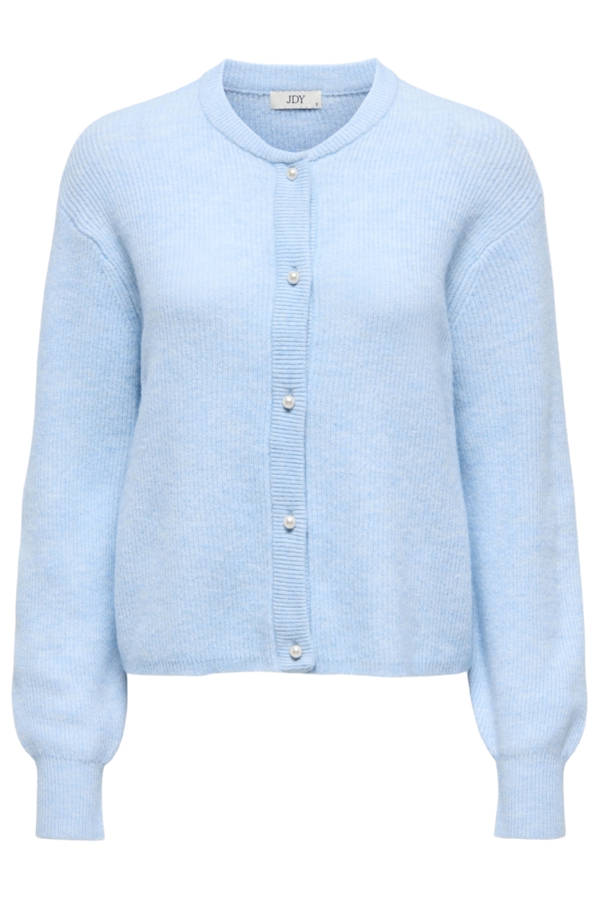 Jacqueline de Yong blauwe dames vest | Vooraanzicht