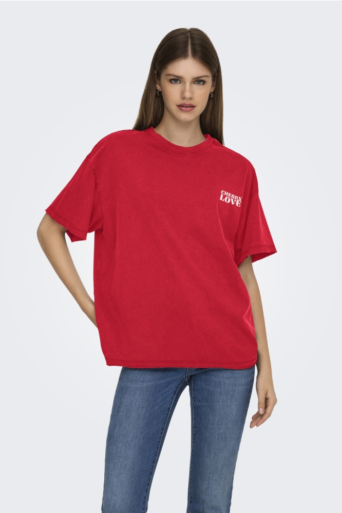 Only rode dames t-shirt | Model