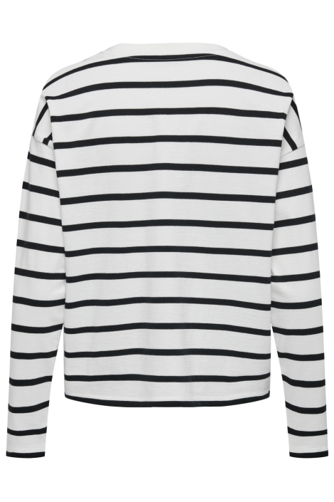 Only witte dames t-shirt | Achteraanzicht