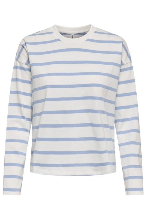 Only witte dames t-shirt | Vooraanzicht