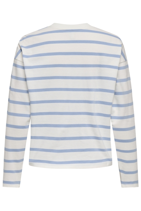 Only witte dames t-shirt | Achteraanzicht