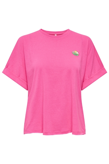 Only onlminna s/s top cs pr jrs Roze