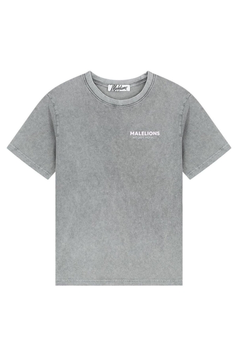 Malelions grijze dames t-shirt | Vooraanzicht
