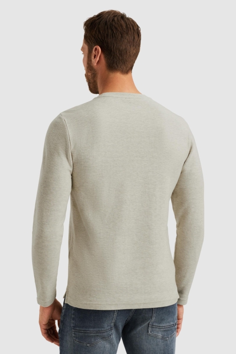 PME legend grijze heren t-shirt | Model achteraanzicht