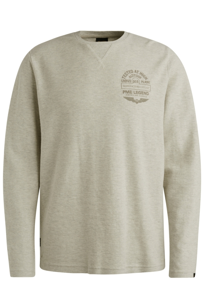 PME legend grijze heren t-shirt | Vooraanzicht