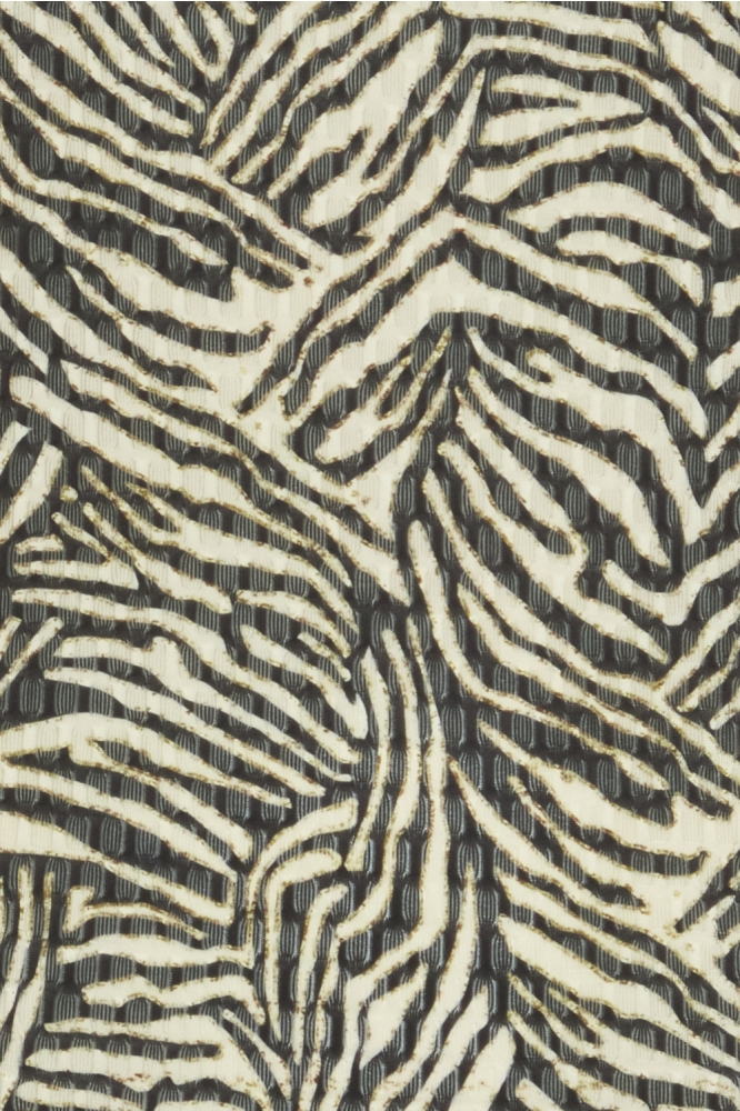 Ichi zwarte dames t-shirt | Kleurstaal