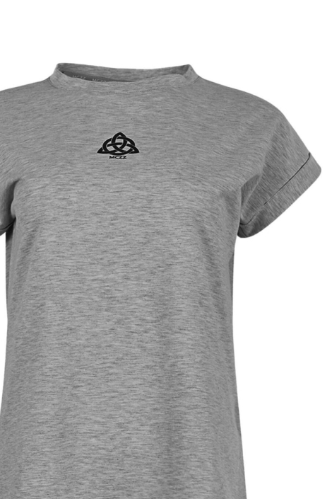 Maicazz grijze dames t-shirt | Close up