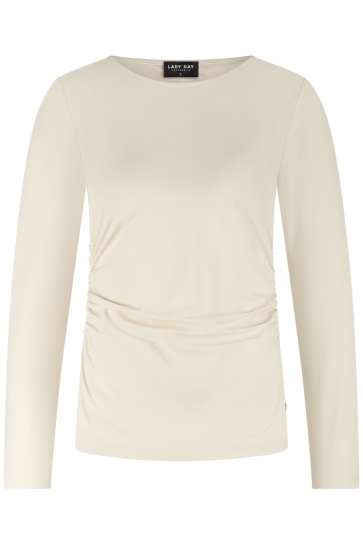Lady Day T-shirt ARLY LS L24 275 2852 CREAM