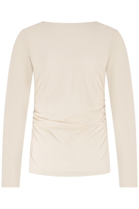 Lady Day ecru dames t-shirt | Achteraanzicht