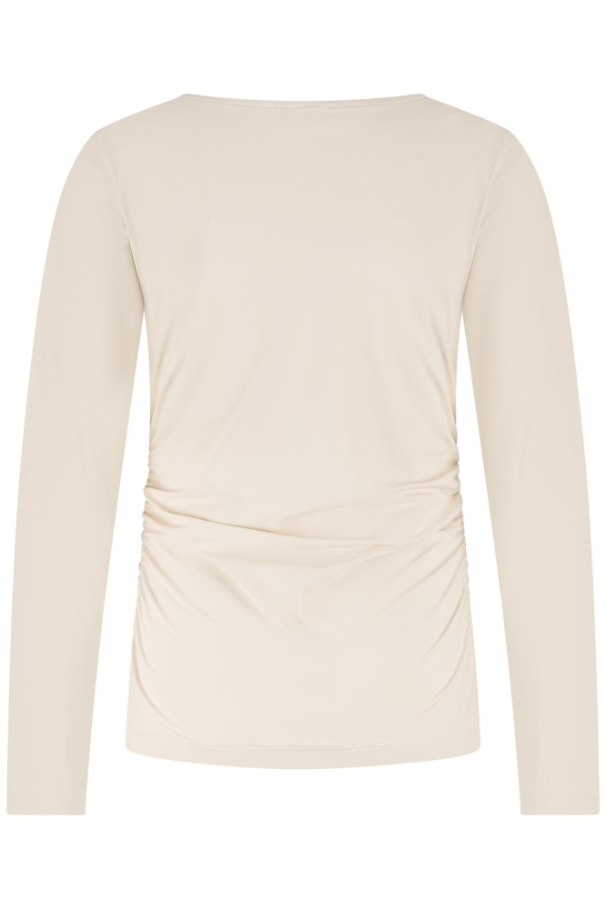 Lady Day ecru dames t-shirt | Achteraanzicht