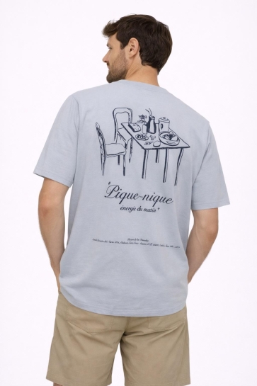 Only & Sons onsfred du martin rlx ss tee Blauw